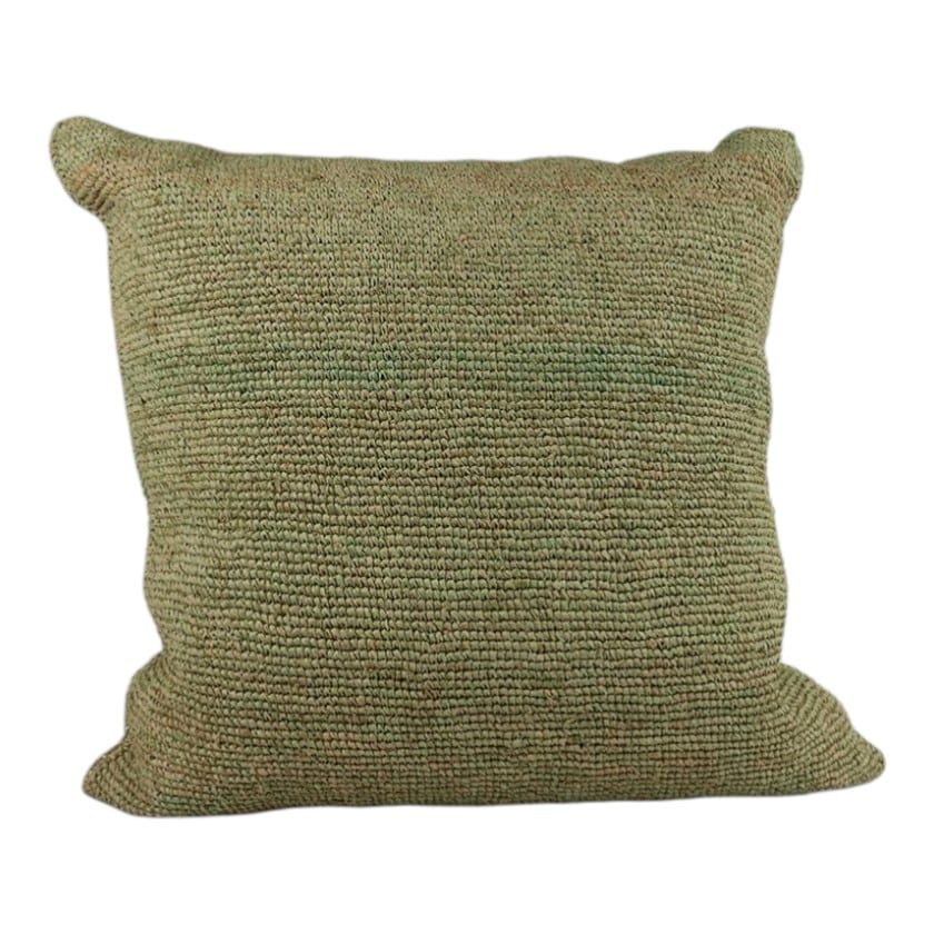 Scatter Cushion Raffia in Various Colours with Inner