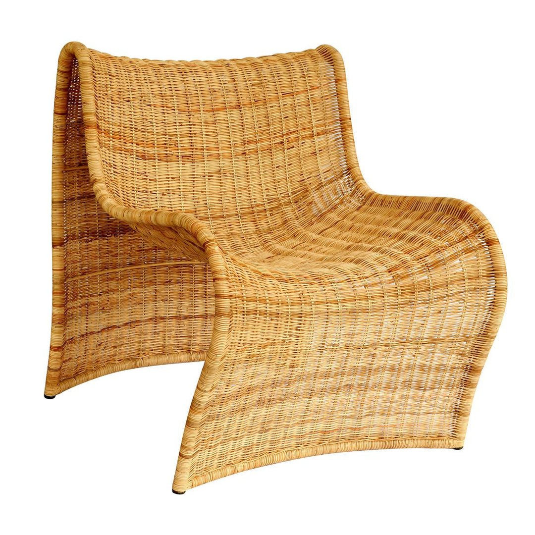 Chair Full Curve Rattan Natural