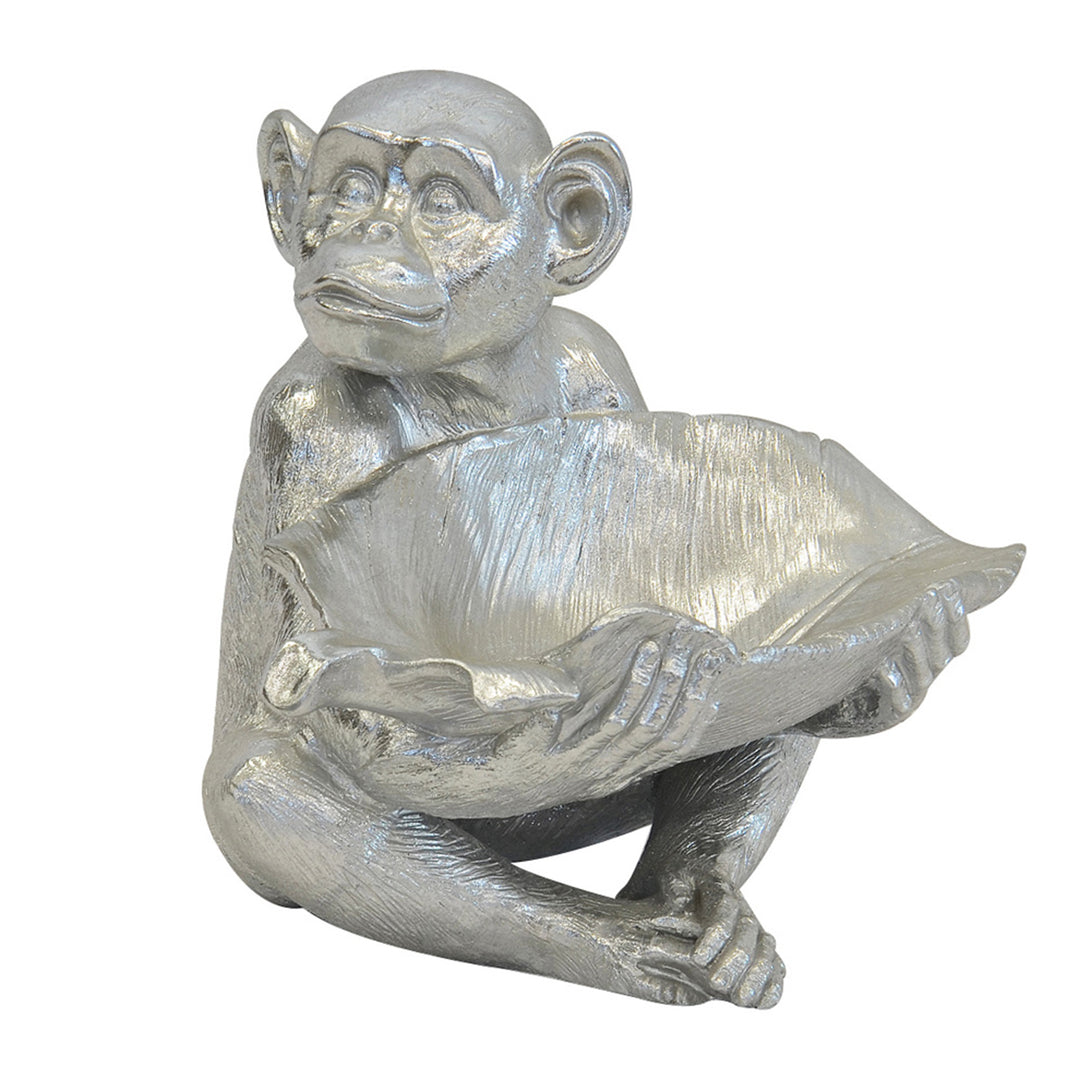 Monkey Sitting Leaf Bowl