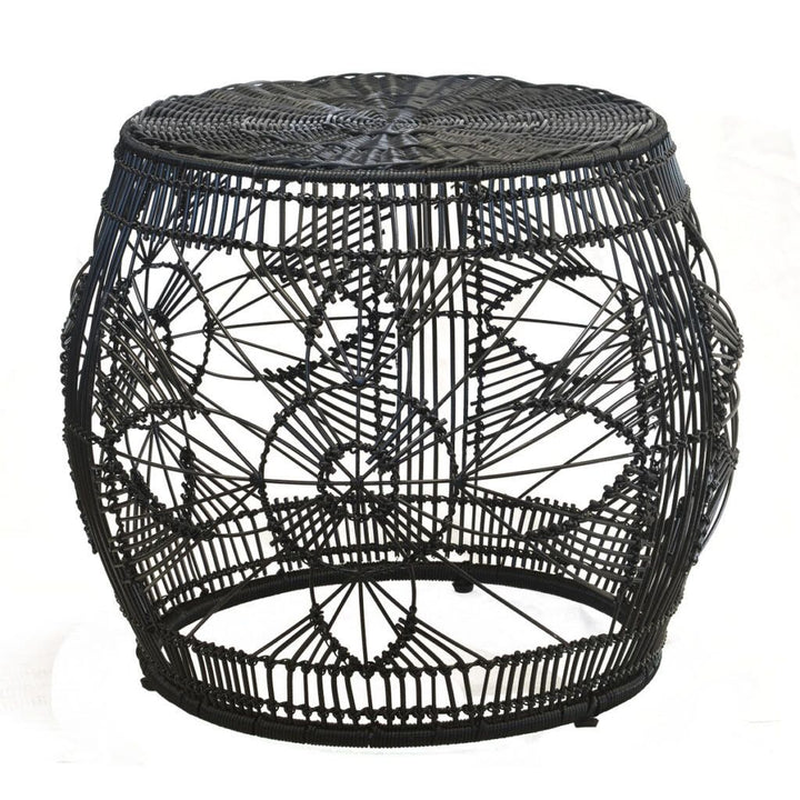 Table - Flower Black Synthetic