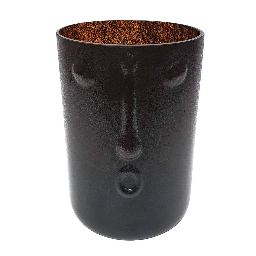 Vase Totem Face Glass (LRG)