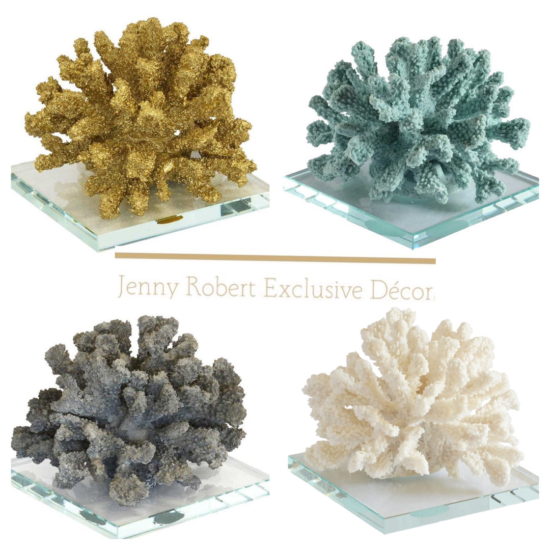 Coral Classic on Glass Stand