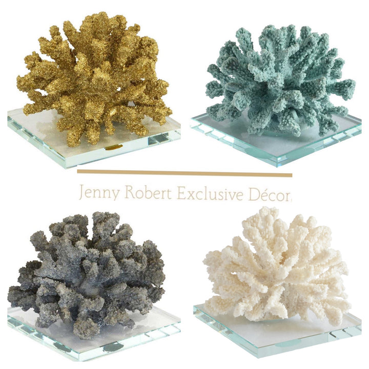 Coral Classic on Glass Stand