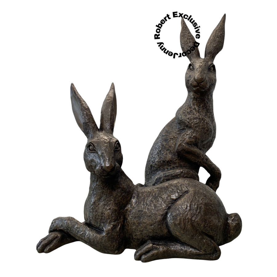 Hare - Humphrey and Harriet (Resin)