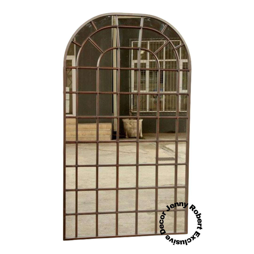 Mirror Metal Pane Arched 1,83m (XL)