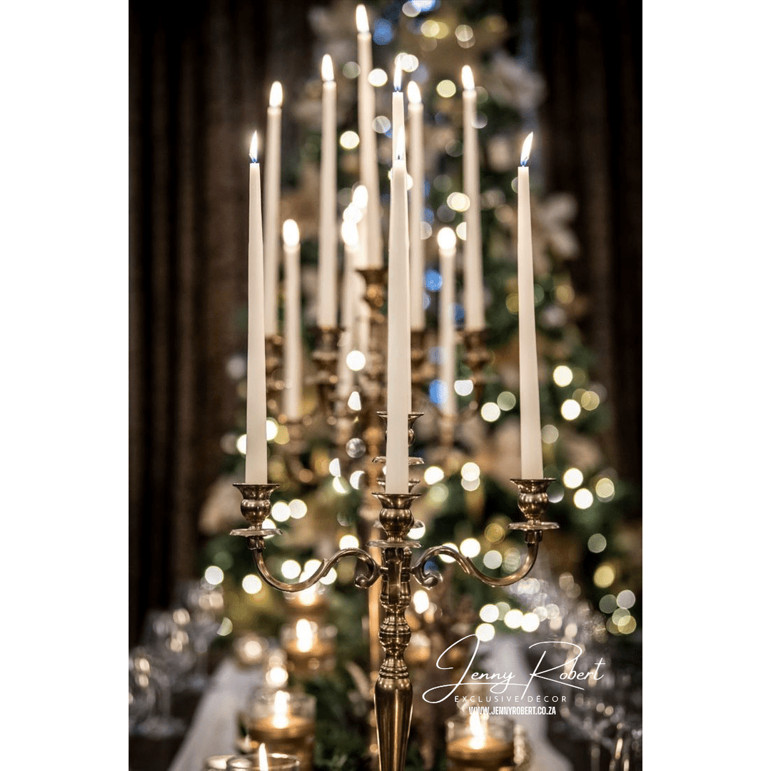 Candelabra Tall 5 Arm GOLD (70cm)