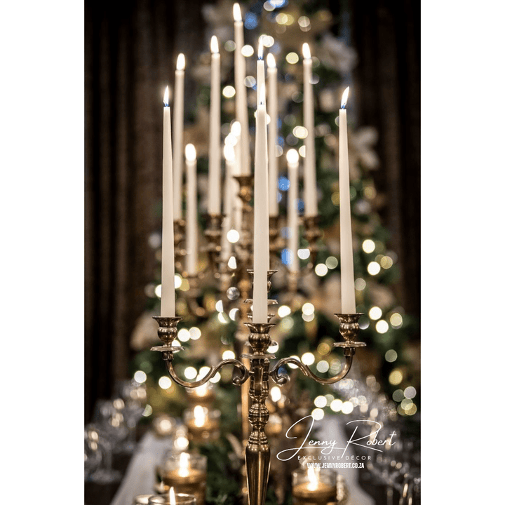 Candelabra Tall 5 Arm GOLD (70cm)