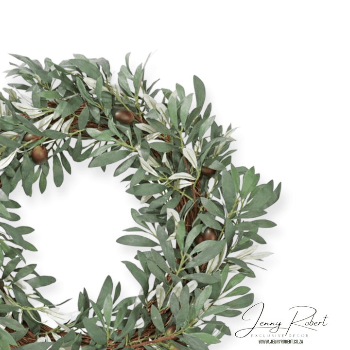 Wreath Olive - Faux LRG 55cm(D)