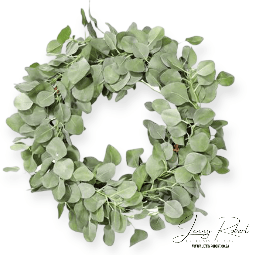Wreath Eucalyptus - Faux LRG 55cm(D)
