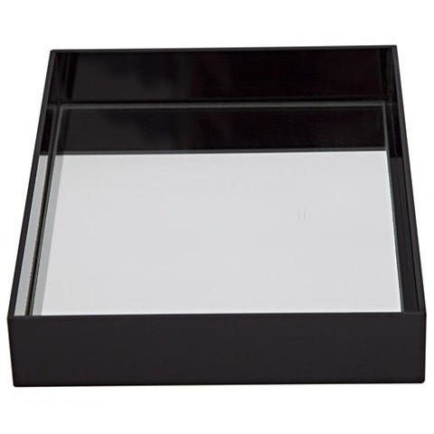 Vanity Tray Acrylic/ Perspex Tray with Mirror Base (No handles)