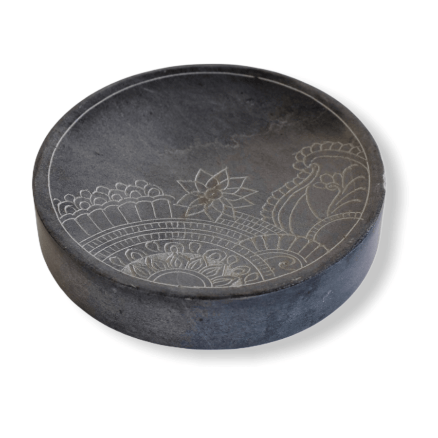 Soap Dish Soap Stone Engraved