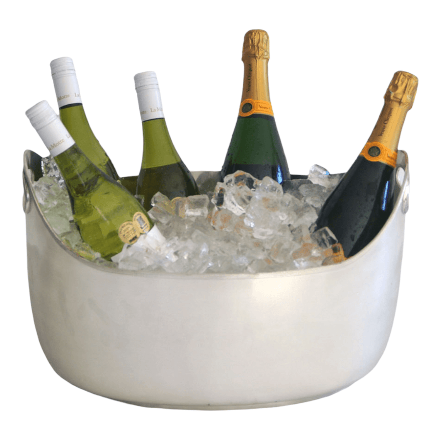 Wine Cooler Exec Tub Silver (46cm) LRG