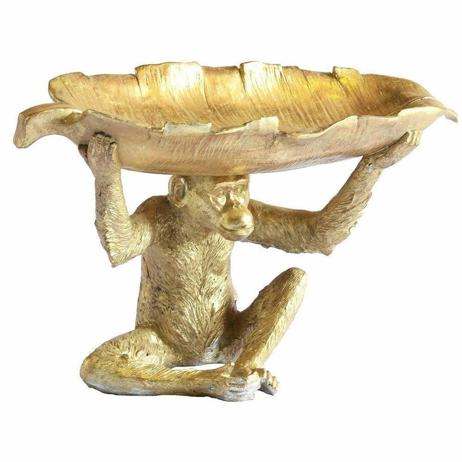 Monkey Leaf Tea Light Holder (Resin)