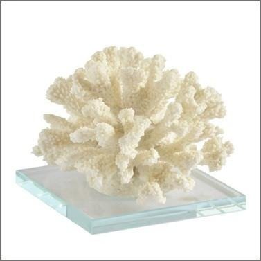 Coral Classic on Glass Stand