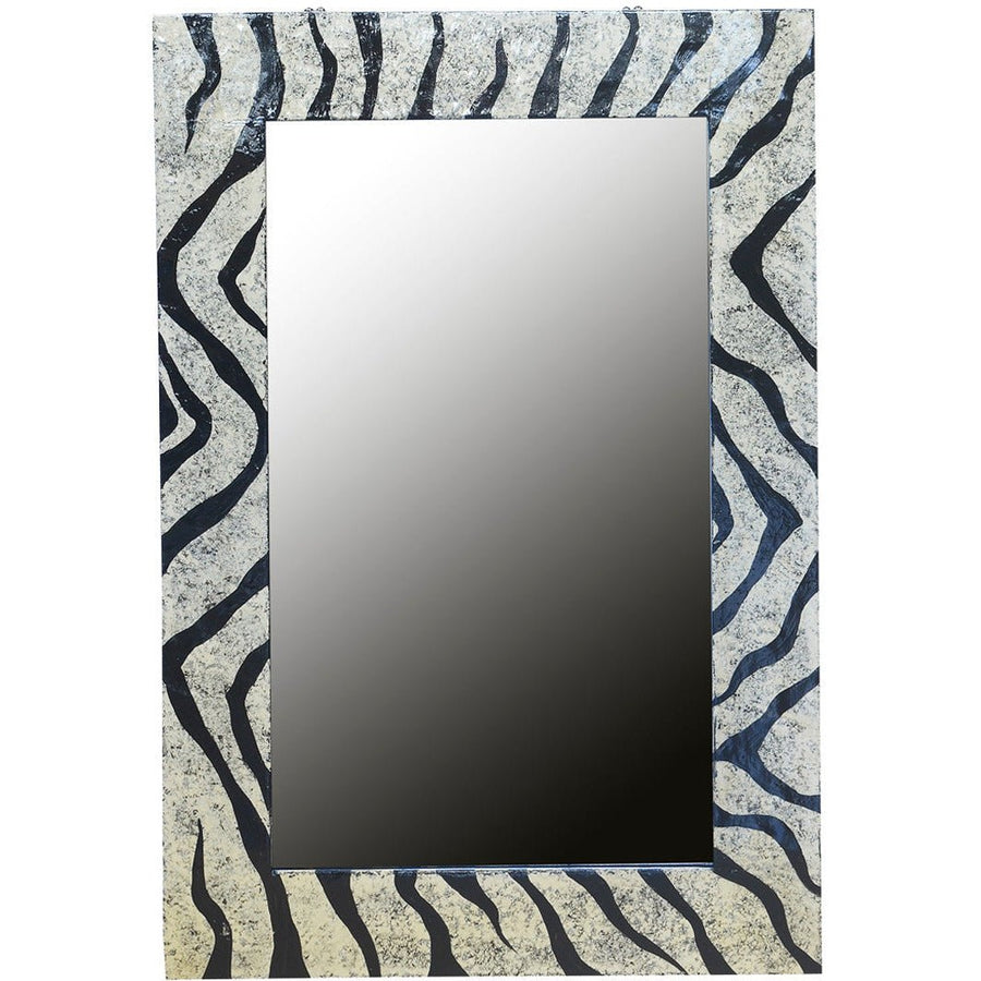 Mirror Rectangular Zebra M.O.P.