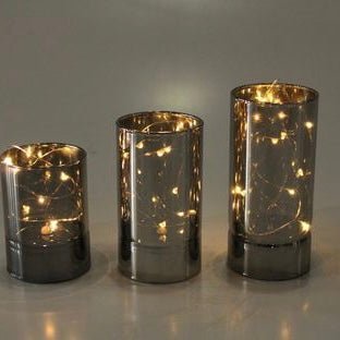Fairy Lights - Cylinder Smokey Lustre S/3