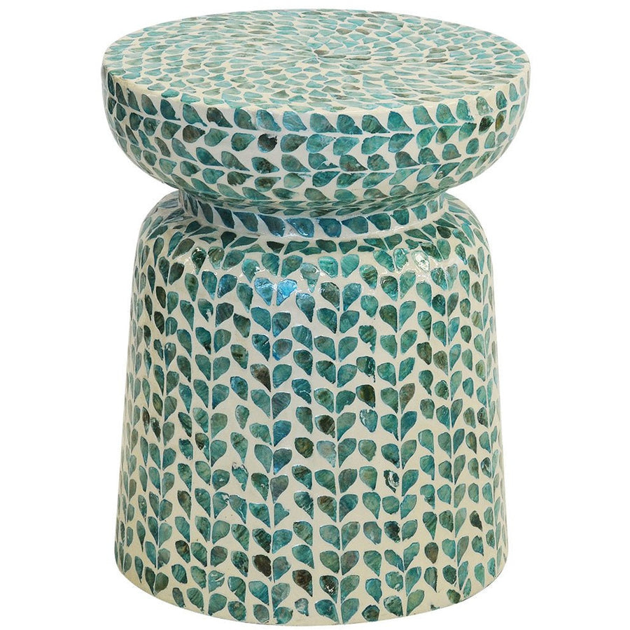 MOP Stool Turquoise