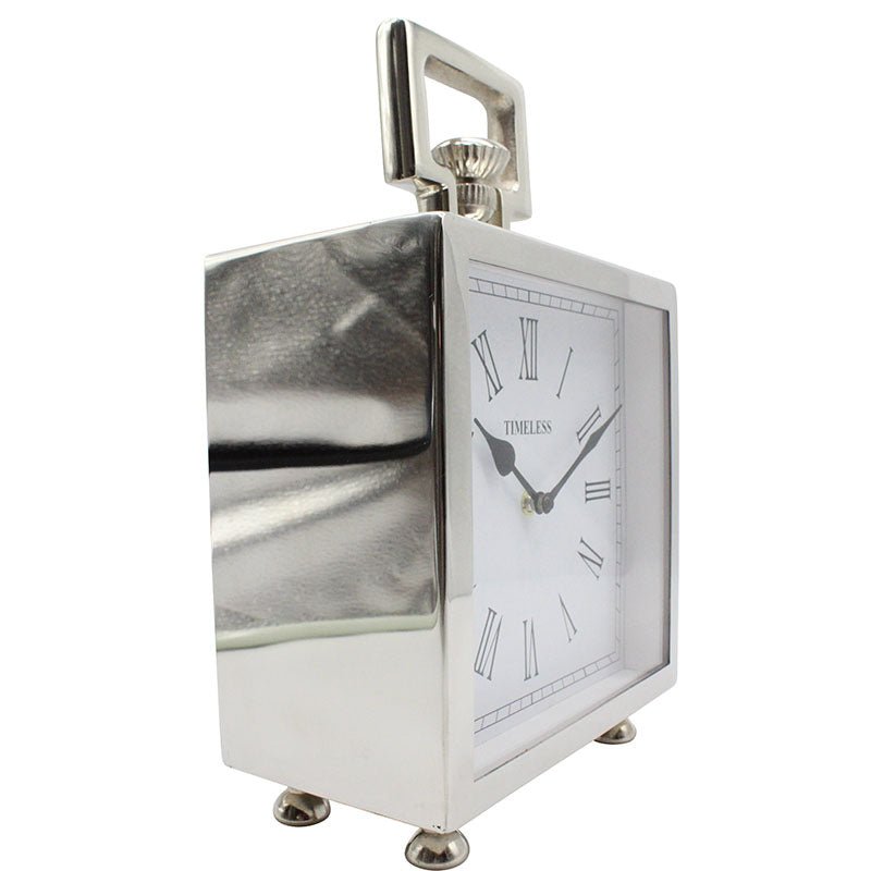 Clock Classic Silver Nickel LRG (33cm)