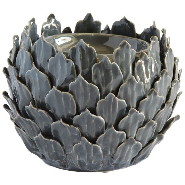 Ceramic Artichoke Tea Light Holder
