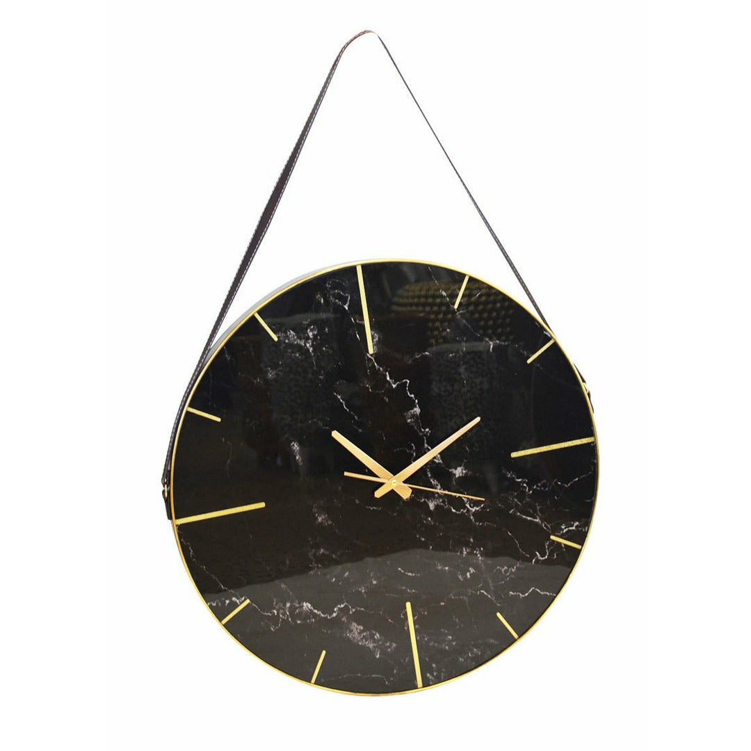 Clock Wall Glass Marble