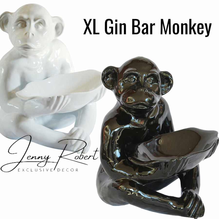 Ceramic Gin Bar Monkey Bowl (XLRG)