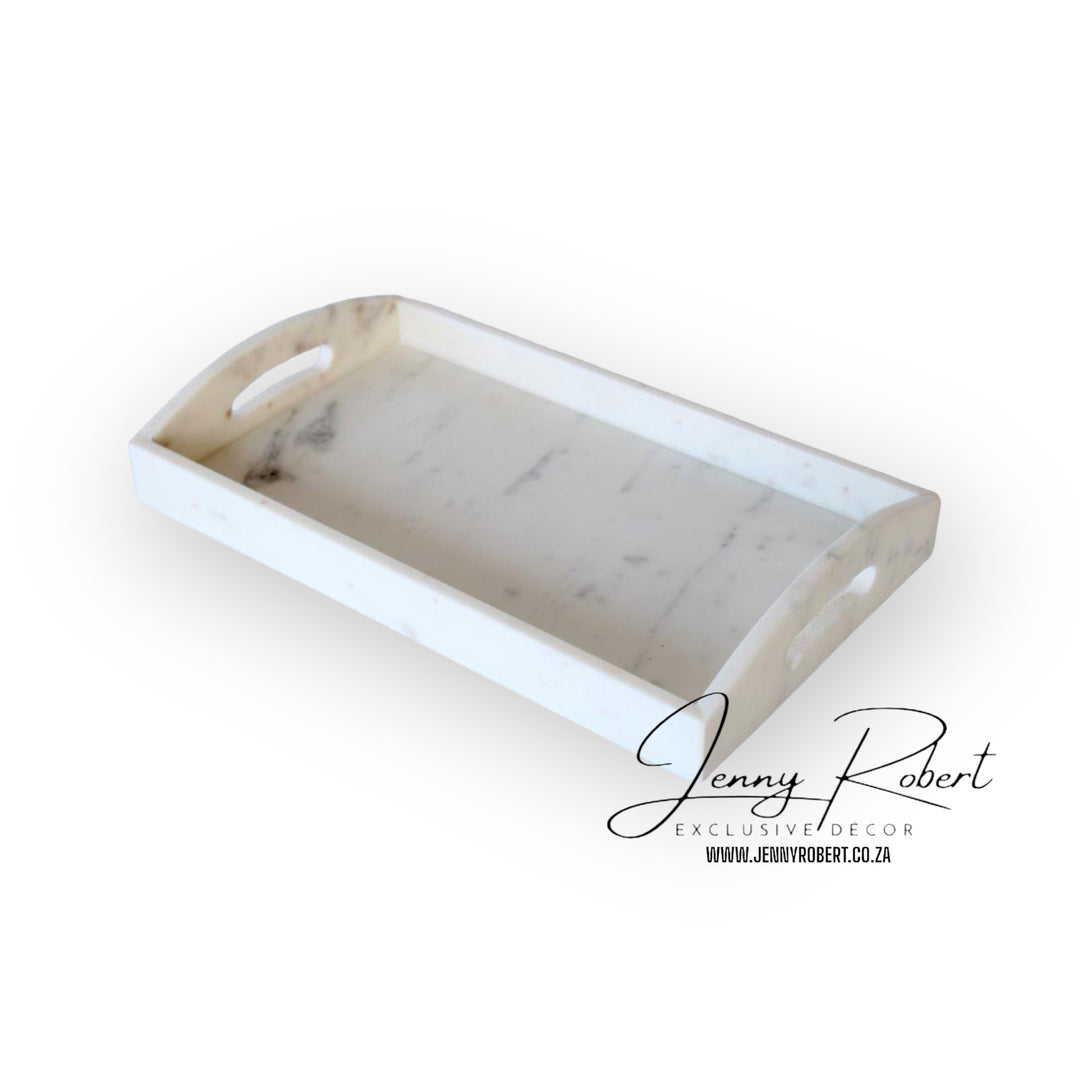 Marble Classic Rectangular Tray (38cm)