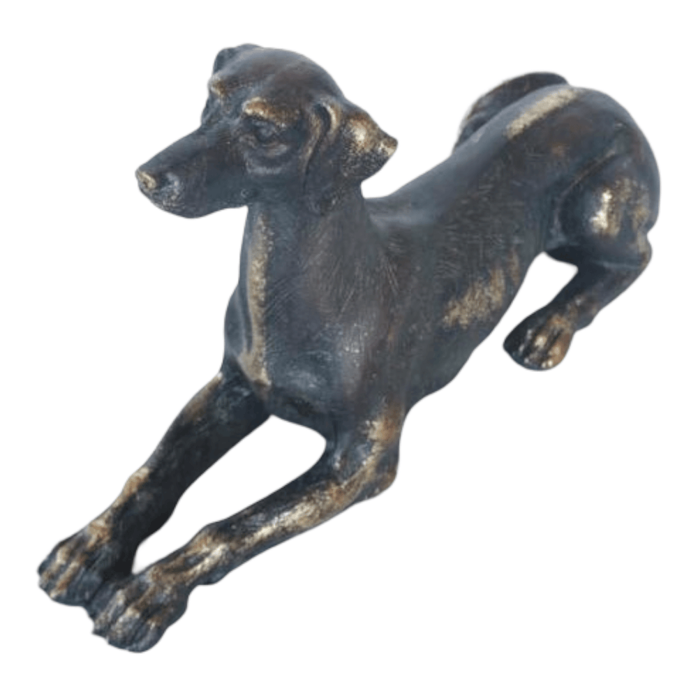 Sitting Greyhound - Resin Ornament